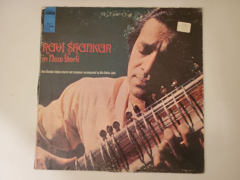 Ravi Shankar In New York vinyl record